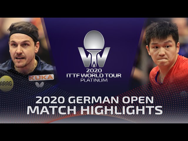 Timo Boll vs Fan Zhendong | 2020 ITTF German Open Highlights (R16)