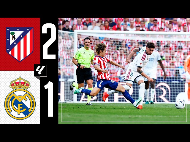 HIGHLIGHTS | Atlético de Madrid 2-1 Real Madrid | LaLiga
