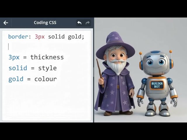 CSS Border for Kids — Draw Boxes Around Anything! | Season 2 Ep 6 | CodeForKidsDotBOT