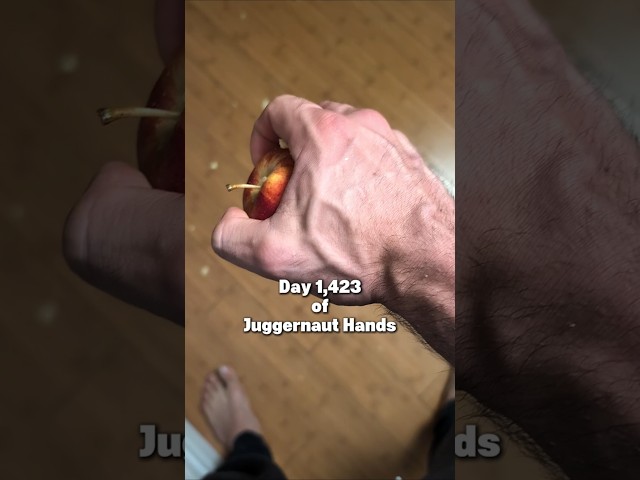 Day 1,423 of Juggernaut Hands   #gripstrength