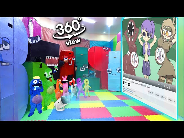 Alphabet Lore Vr 360° - CINEMA HALL | Alphabet Lore But It's Reverse (Z - A...)
