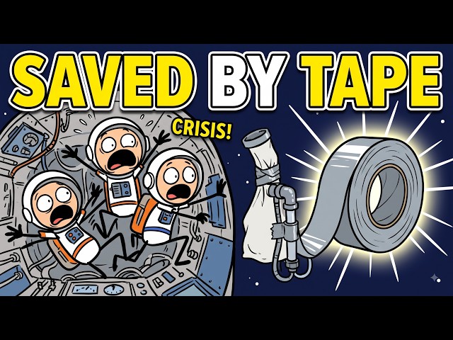 How NASA Saved Apollo 13 With Duct Tape and 4 Days of Air