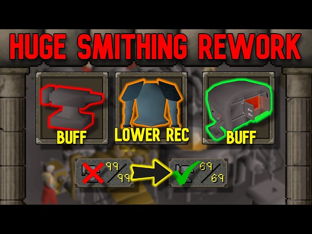 SMITHING REWORK IS COMING - OSRS