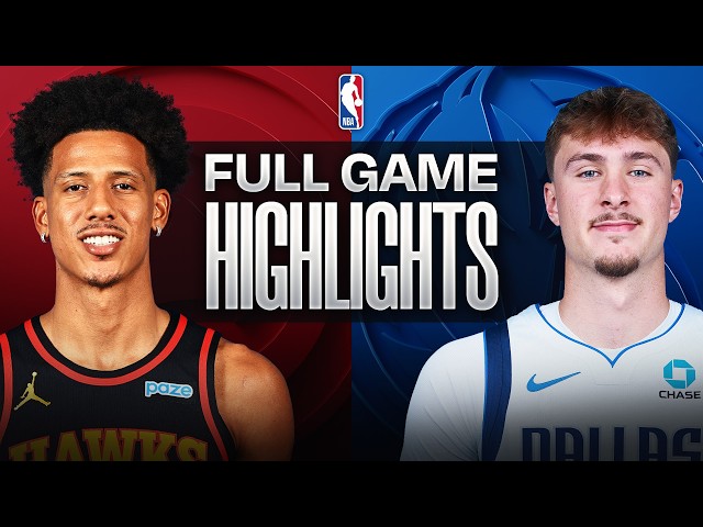 HAWKS at MAVERICKS | NBA PRESEASON FULL GAME HIGHLIGHTS | October 16, 2026
