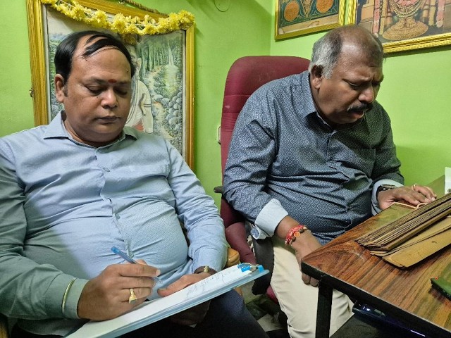 43rd update of the forecasts from the Palm Leaf Library in Chennai
