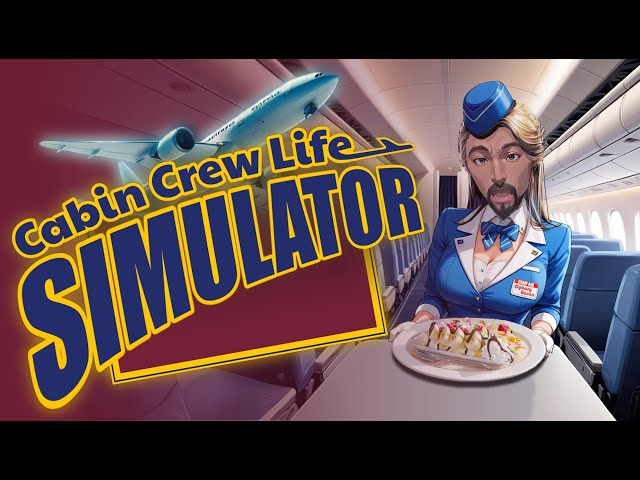 The New Cabin Crew Life Simulator is AMAZING | (Full Game) | New Flight Attendant Simulator