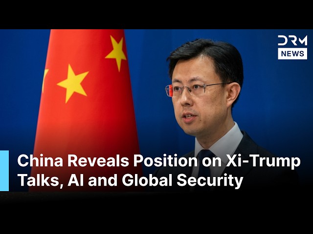 FULL PRESSER: China Foreign Ministry Speaks After Xi-Trump Meeting on Key Global Issues | AC1B
