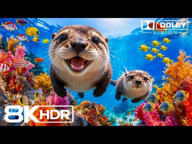 Discover the Brilliant Colors of the Ocean in 8K HDR | Dolby Vision™