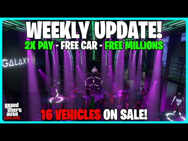 GTA ONLINE WEEKLY UPDATE - FREE MILLIONS - BONUSES & MORE!
