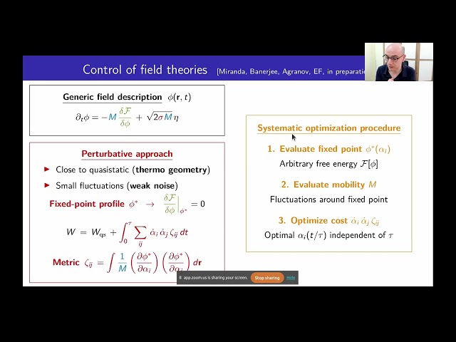 Dr. Etienne Fodor | Complex Systems Under Control
