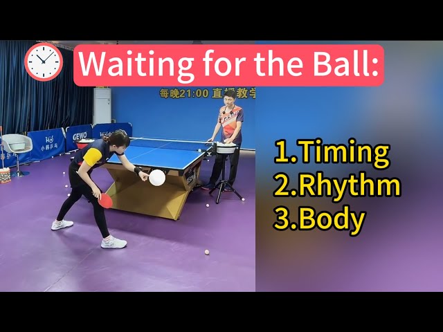 ☯ Waiting for the Ball: The Key to Better Backspin Loops