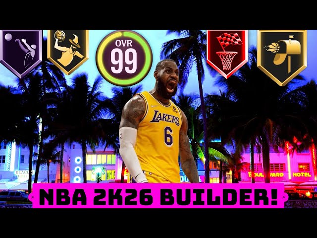 NBA 2K26 Builder!!!