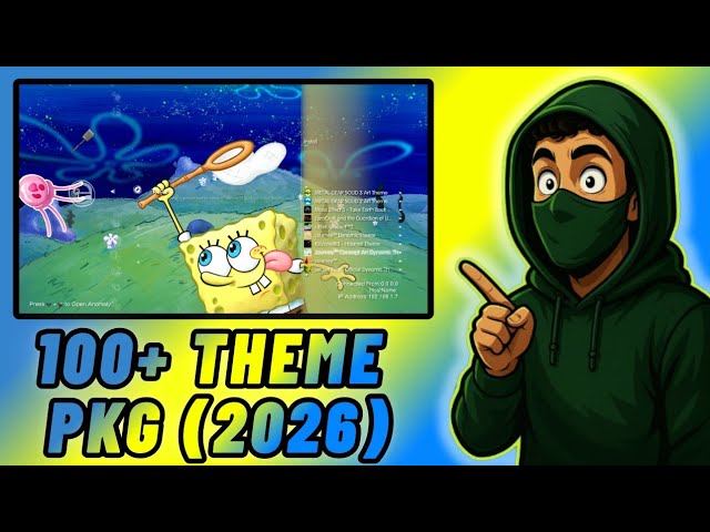 PS3 100+ Theme Pack You MUST Install in 2026!