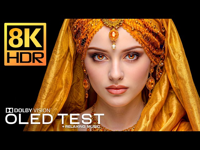 Massive 8K Video | OLED HDR Display Test | Dolby Vision 120FPS | 4K Video ULTRA HD TV