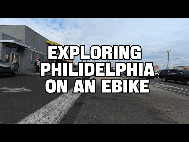 Exploring Philadelphia on an Ebike (Summer is almost over)