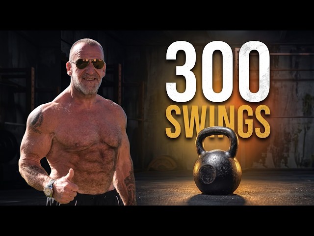 How Far Can You Get in Dorian Yates’ 300-Swing Kettlebell Workout?