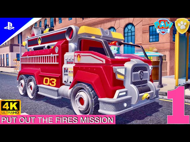 Paw Patrol The Movie Adventure City Calls PUT OUT THE FIRES Gameplay Part 1#pawpatrol #gamer #ps5