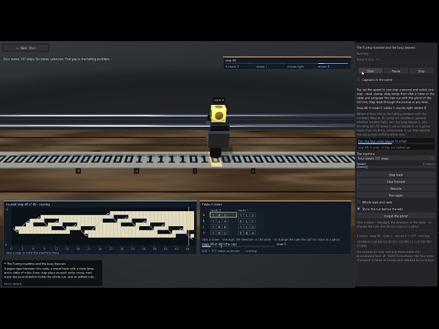 Makarov Math Suite: The Turing machine and the busy beavers