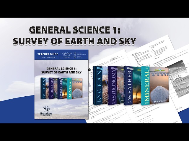General Science 1: Earth & Space Science for Homeschoolers