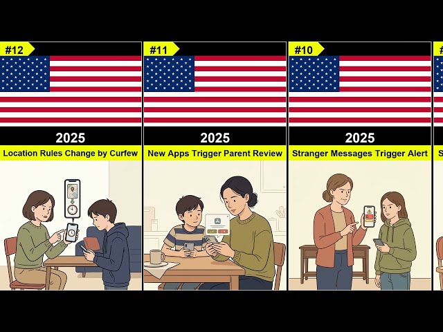 Evolution of American Moms' Phone Rules | From Party Lines to AI Screen Controls