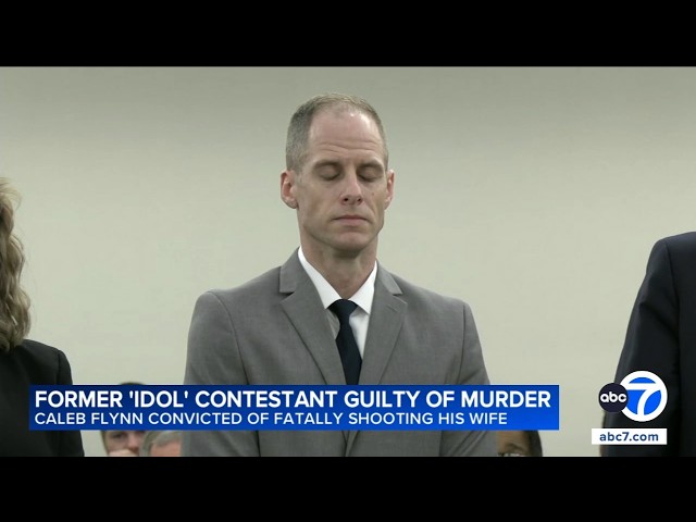 Former ‘American Idol’ singer Caleb Flynn convicted of fatally shooting his wife