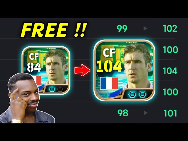 Free Epic Eric Cantona Best Training Guide 🥶 eFootball 2027 🔥