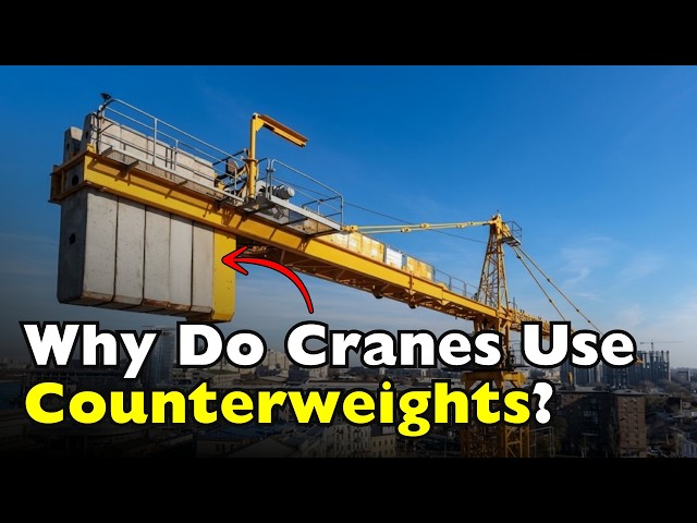 Why Do Cranes Use Counterweights? The Engineering Behind Their Stability