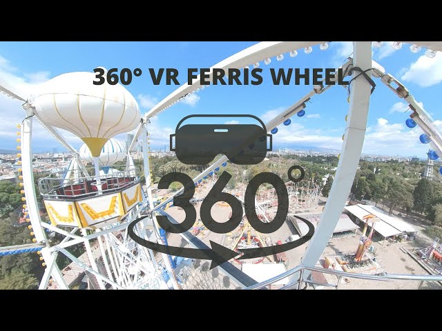 360 VR Video - Real FERRIS WHEEL VR Tour - Insta360 OneX2