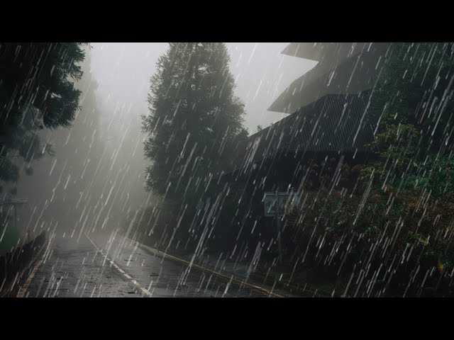 Rain Sounds For Sleeping - 99% Instantly Fall Asleep With Rain And Thunder Sound At Night - Relax