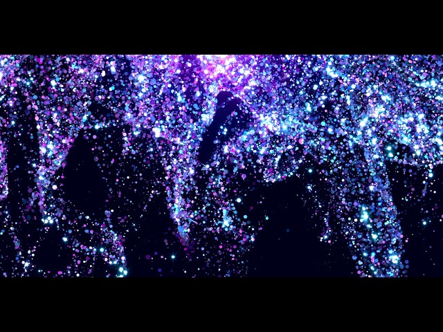 Cosmic Purple Glitter VJ Loop 4K | Sparkling Galaxy Particle Background | Seamless Visual