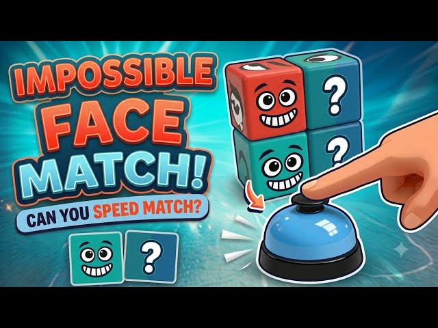 Ultimate Brain Workout! Speed Face Matching Logic Game 🧩 I LIVE 🔴