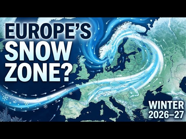 🇪🇺 Europe Winter 2026–27 Snow Forecast: Where Could It Snow Most? ❄️