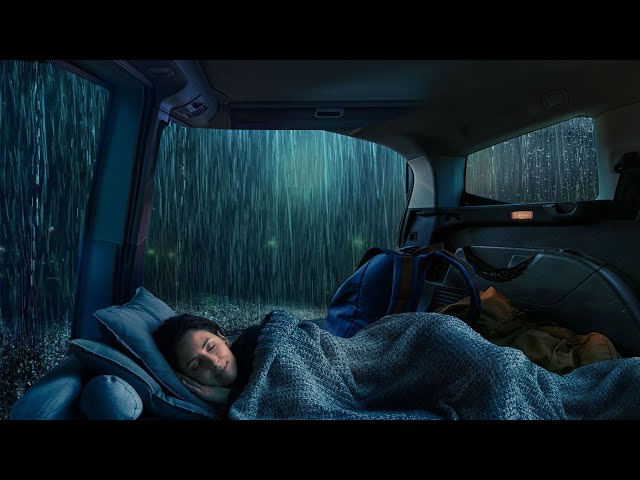 Pioggia per Dormire e Rilassante - 99% Dormire Subito con Suono della Pioggia e Tuoni di Notte