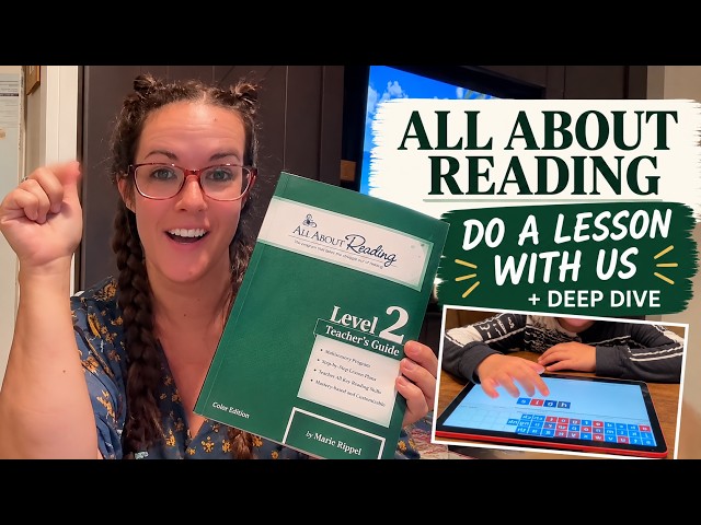 All About Reading LIVE LESSON | Do a FULL Lesson With Us + Curriculum Deep Dive
