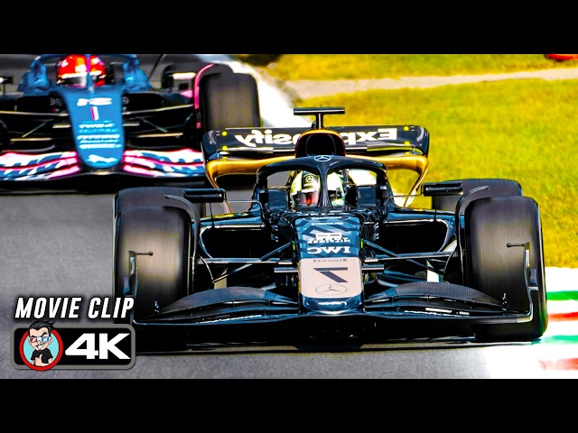Lewis Hamilton Vs Brad Pitt - Final Race Scene | F1 (2025) Movie CLIP 4K