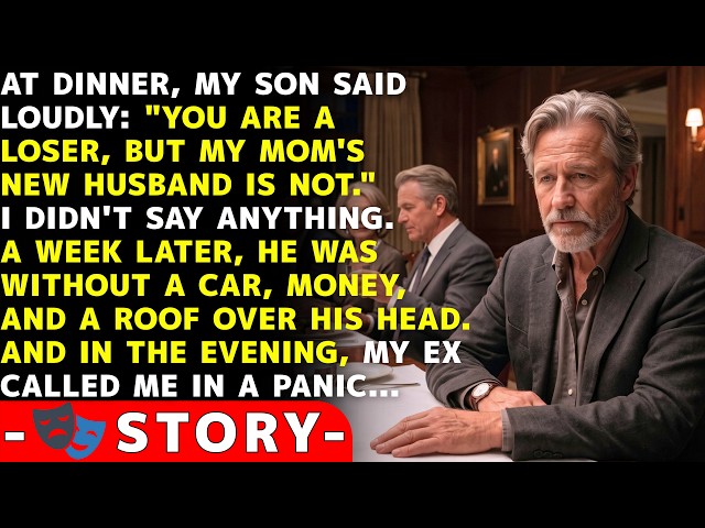 My Son Said Loudly at Dinner “You're a Loser, Mom's New Husband Isn't”. I Didn't Say… | Dad Wrath
