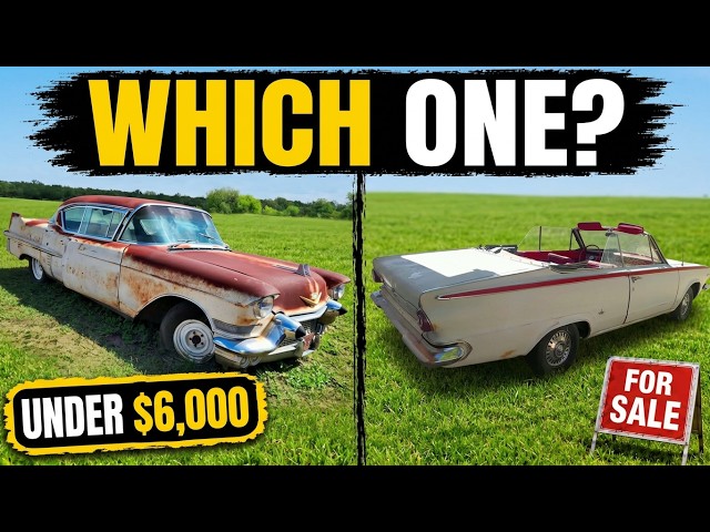 Nobody Wants These Project Cars Under $6,000