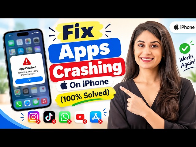 How to Simple Fix Your Apps Crashing on iPhone (100% Working Method)