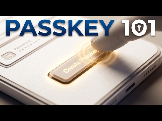 Passkey 101 - A high level understanding of how passkey works.