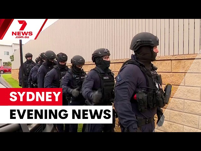 Sydney underworld crackdown; alleged Sydney gunman charged; regional VIC pedestrian crash | 7NEWS