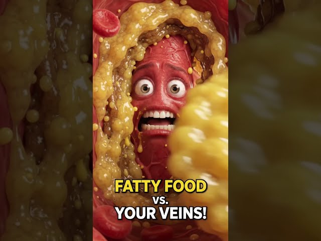 “FAT CLOGGING YOUR ARTERIES?!” HERE IS THE REASON #veins #artery  #fattyfood #cholesterol #clogs