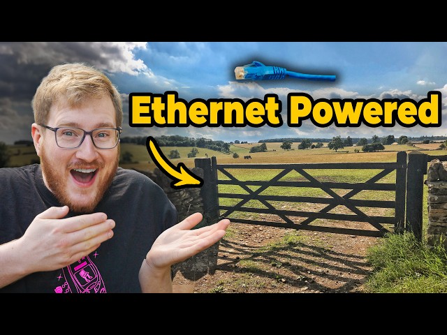 I Built the World's Only PoE Powered Gate
