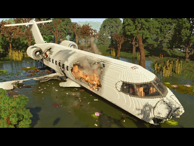 Realistic Airplane Crashes and Destructions #3 | Teardown