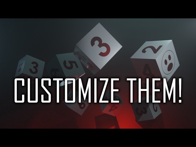 🎲 Let's Design Custom Dice in Blender!