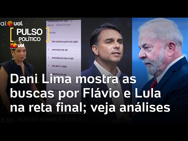 Flávio and Ana Clara, Lula and breach of confidentiality: Dani Lima shows candidate searches in t...