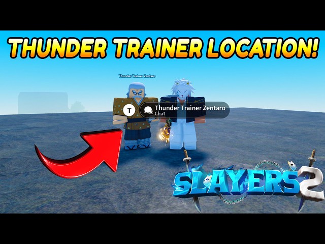 How to get Thunder Breathing Style and Thunder Trainer Location in Slayers 2 | FULL GUIDE!