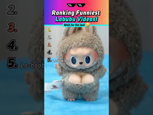 Ranking Top 5 Funniest Labubu Videos!