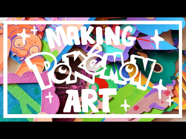 Turning Trash into Pokemon Art ✨✨
