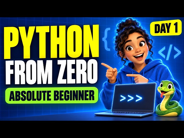 What Is Programming? Learn Python from Zero | Day 1