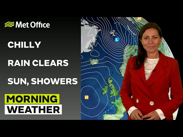 16/10/2026 - Sunshine and showers - Morning Weather Forecast UK - Met Office Weather
